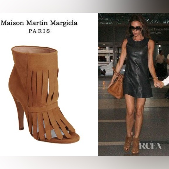 Maison Margiela Suede Gladiator Sandals - Picture 3 of 9